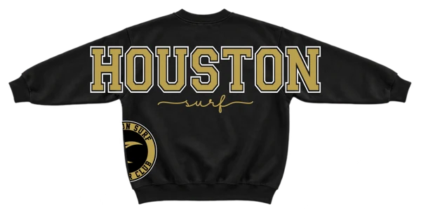 Houston Surf Sweatshirt Across