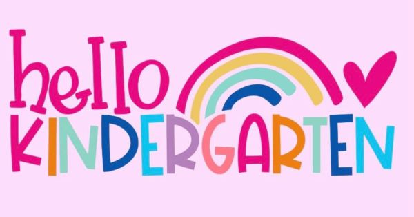 Kindergarten back to school