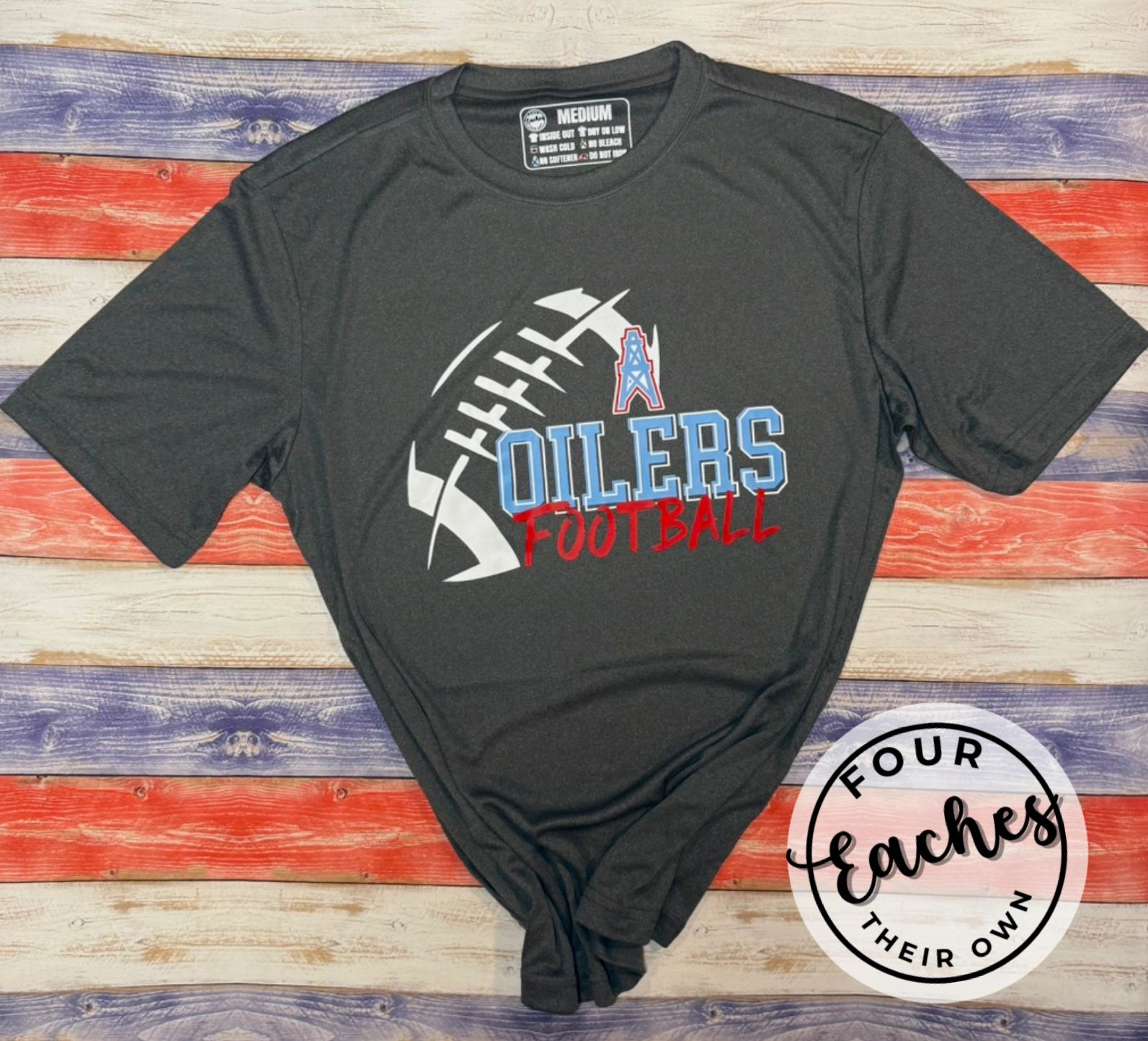 Four Eaches custom shirt